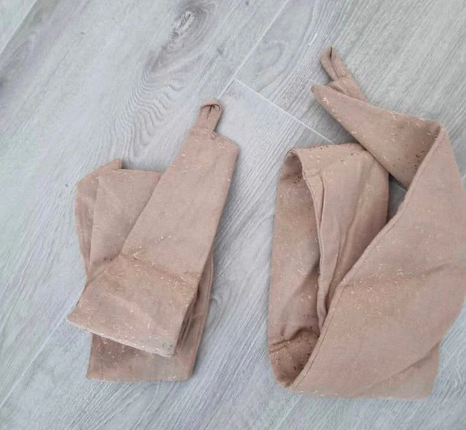 Luxe klassieke gordijnen set kraaltjes taupe beige 240x200cm – photo 8
